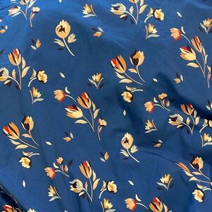 Kosan Travel Dress in blue floral XXL 2X